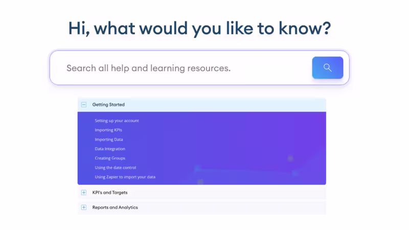 SimpleKPI Knowledge Base